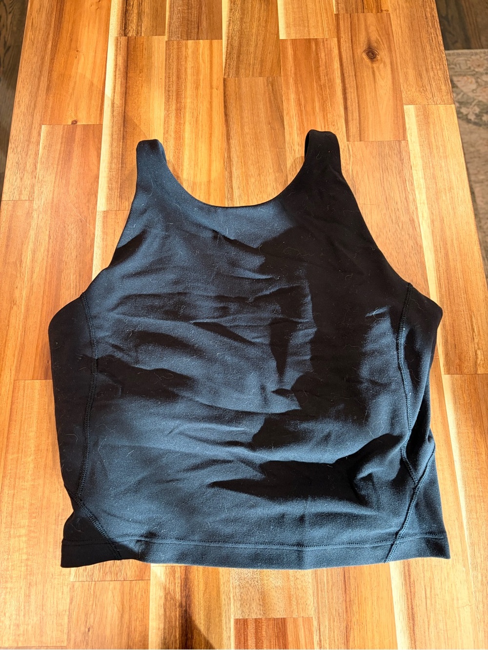 Black Lululemon Women’s Tank Crop Top